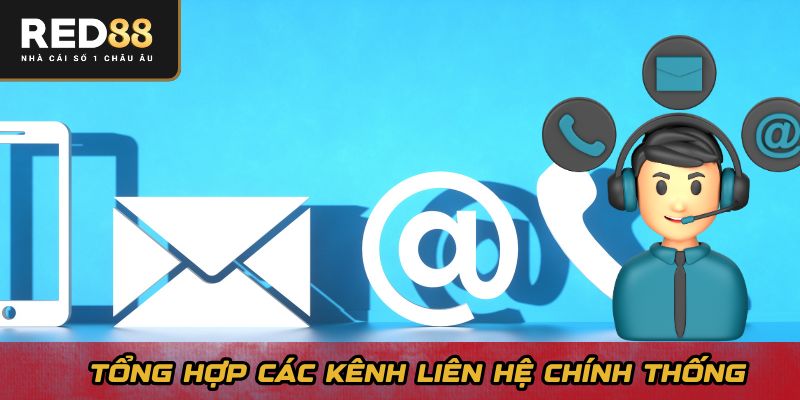 Tổng hợp các kênh liên hệ Red88 chính thống
